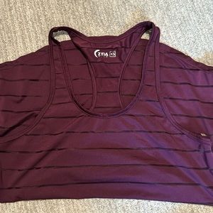 ZYIA Havana tank wine color